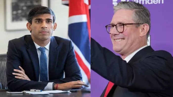 ब्रिटेन चुनाव: ऋषि सुनक की हार 1 UK Election Results Live: ब्रिटेन के चुनाव में लेबर पार्टी की आंधी, भारी बहुमत से मिली जीत; ऋषि सुनक ने मानी हार - UK Election Results Live: Labour Party sweeps UK elections,