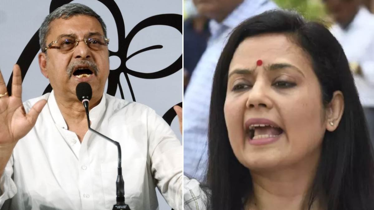 TMC में बढ़ी कलह, आपस में भिड़े पार्टी सांसद; कल्याण से झगड़े के बाद रो रही  थीं महुआ मोइत्रा - Mahua Moitra was crying after clash with Kalyan Banerjee  TMC MP Sougata
