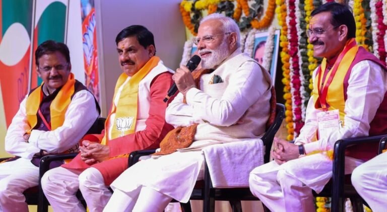 पीएम मोदी ने भोपाल में मंत्रियों, सांसद, विधायकों को दिया गुरुमंत्र, व्यक्तित्व विकास के तरीके भी सिखाए