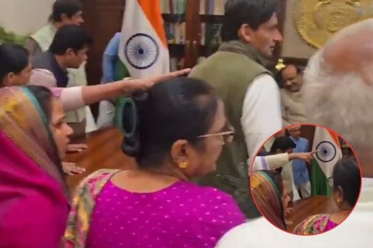 मंत्री रिजिजू ने जारी किया स्पीकर के कमरे में हंगामे का वीडियो, कांग्रेस सांसदों पर लगाया अपशब्द कहने का आरोप