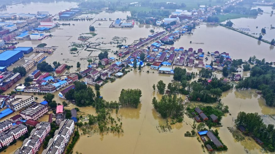 चीन में बाढ़: तूफ़ान ने चीन में बारिश और बाढ़ की समस्या और बढ़ा दी है