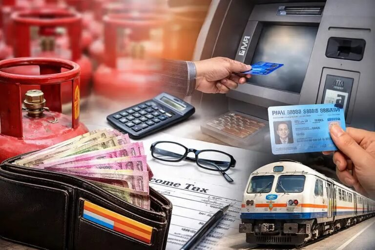 नए वित्तीय वर्ष की नई शुरुआत: रेलवे, टैक्स और बैंकिंग नियमों में बड़े बदलाव, जानिए आपकी जेब पर कितना असर