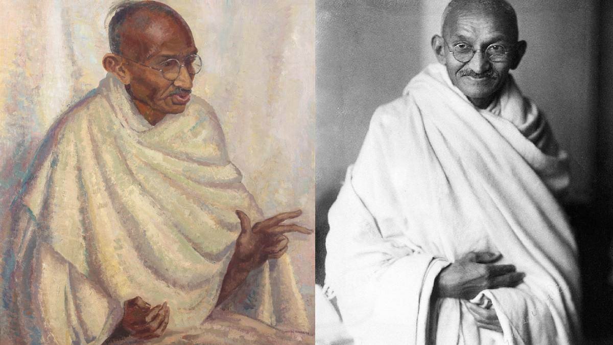 1.7 करोड़ रुपये में नीलाम हुई महात्मा गांधी की 94 साल पुरानी तस्वीर, जानें  क्या है इसकी खासियत - Mahatma Gandhi 1931 Portrait Sells for 1 crore 70  lakh rupees at London Auction