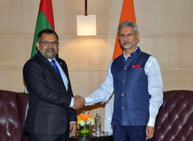 मालदीव के विदेश मंत्री से मुलाकात में एस जयशंकर दोनों देशों के संबंधों पर  क्या बोले? - BBC News हिंदी