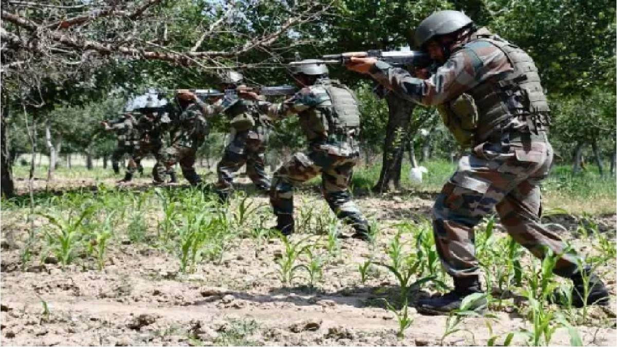 पठानकोट में भारत-पाक सीमा पर BSF की गोलीबारी में घुसपैठिया ढेर, सर्च ऑपरेशन जारी - BSF shoot intruder on India Pakistan border in Pathankot