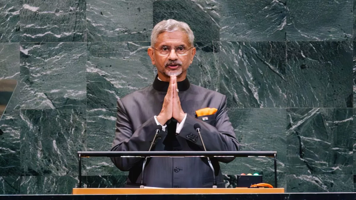 UN: जयशंकर ने पाकिस्तान को वैश्विक आतंकवाद का केंद्र बताया, भाषण में टैरिफ  से लेकर ऑपरेशन सिंदूर का किया जिक्र - Jaishankar called Pakistan the  epicenter of global ...