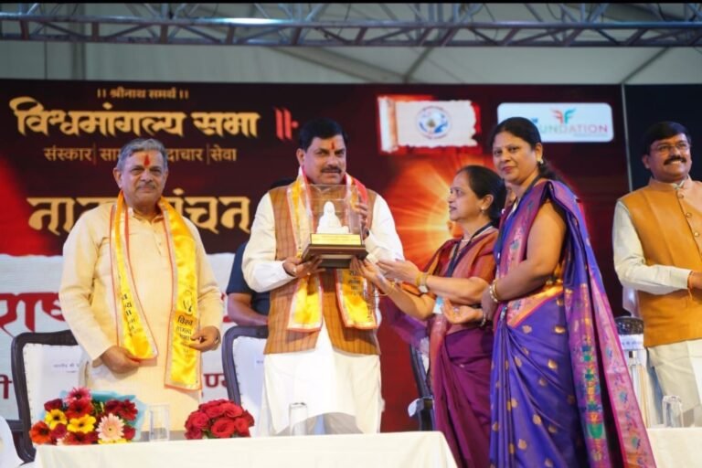 महेश्वर में बोले सीएम मोहन यादव-प्रेरणादायक हैं लोकमाता अहिल्या बाई के जनकल्याण और सुशासन के कार्य