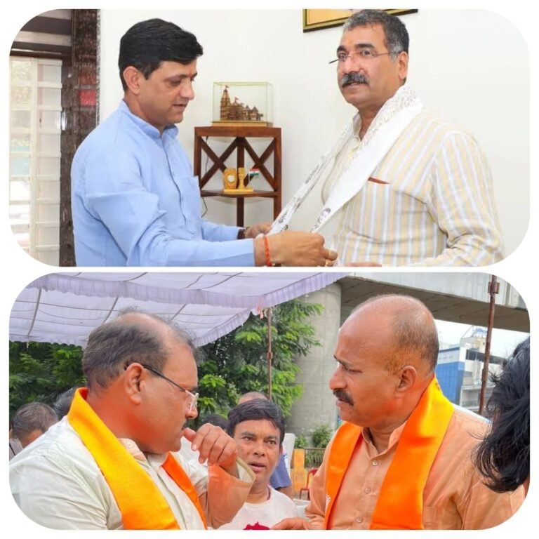 गंदे पानी मामले में प्रदेश संगठन महामंत्री हितानंद शर्मा ने ली महापौर भार्गव और पार्षद वाघेला की क्लास, सरकार के खिलाफ बयानबाजी पर जताई आपत्ति