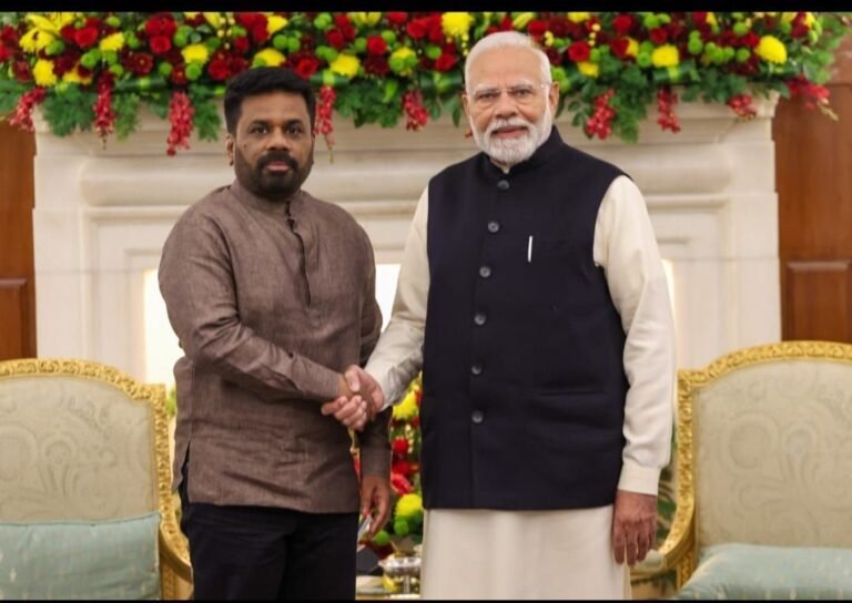 पीएम मोदी से मिले श्रीलंका के राष्ट्रपति दिसानायके, कहा-अपनी जमीन का भारत के हितों के खिलाफ नहीं होने देंगे इस्तेमाल