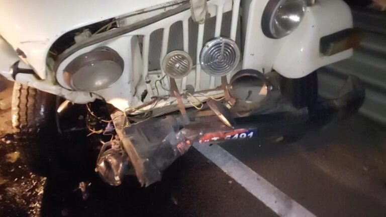 वैशाली में तेजस्वी यादव के काफिले की एस्कॉर्ट गाड़ी को ट्रक ने मारी टक्कर, तीन पुलिसकर्मी गंभीर रूप से घायल