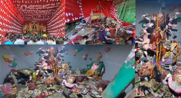 बांग्लादेश; दुर्गा पूजा पंडालों को 35 बार बनाया गया निशाना