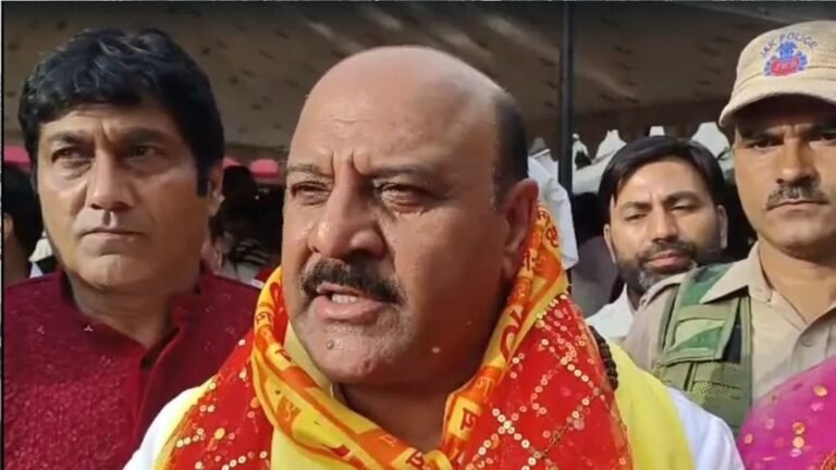 पुंछ जाते समय उपमुख्यमंत्री सुरिंदर चौधरी के वाहन का टायर फटा, आग लगने से टला बड़ा हादसा