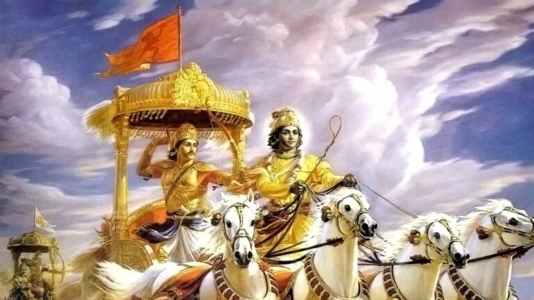 गीता में मानव के जीवन में आने वाली प्रत्येक समस्या का सर्वश्रेष्ठ समाधान