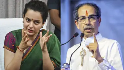 कंगना के फिर बिगड़े बोल: उद्धव ठाकरे को 'दैत्य' बताया, कहा- महिलाओं का  अपमान करने वाले कभी नहीं जीतते - Haribhoomi