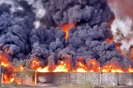 तिरुवल्लूर रेलवे स्टेशन पर डीजल से भरी मालगाड़ी में भीषण आग, कई ट्रेनें रद्द और डायवर्ट