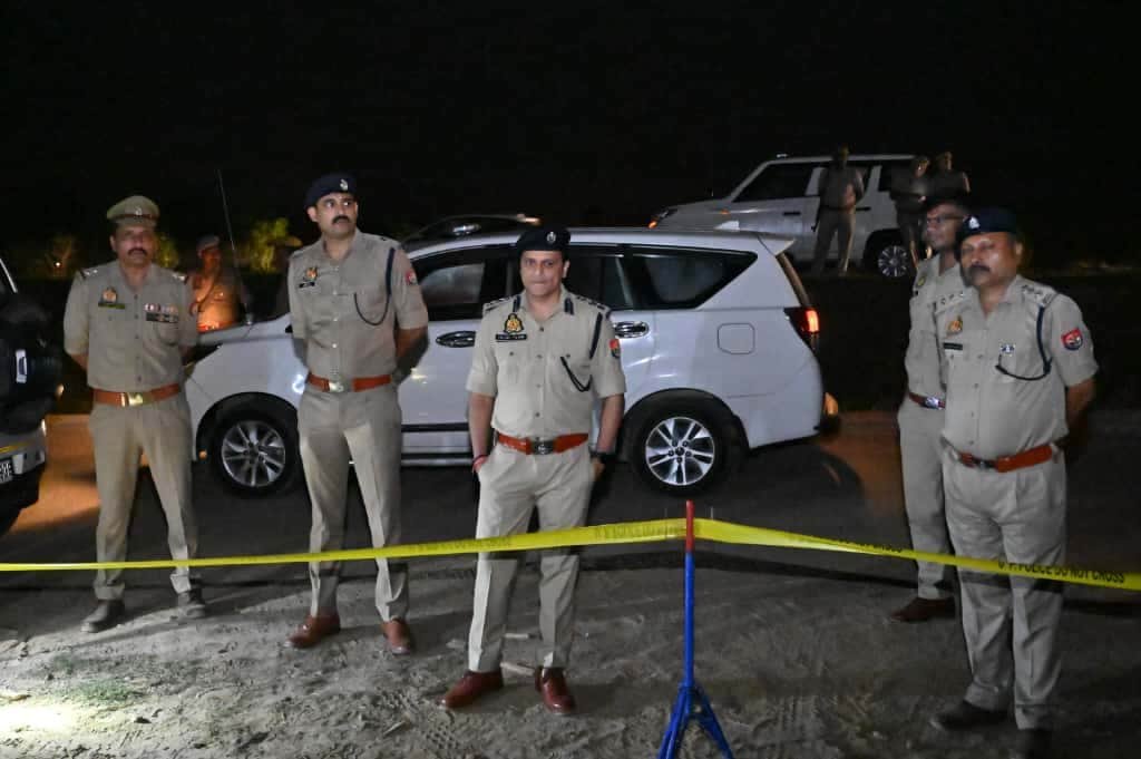 UP Encounter : यूपी पुलिस का एक और बड़ा एनकाउंटर! सहारनपुर में मारा गया 1  लाख का इनामी, थाना प्रभारी को भी लगी गोली