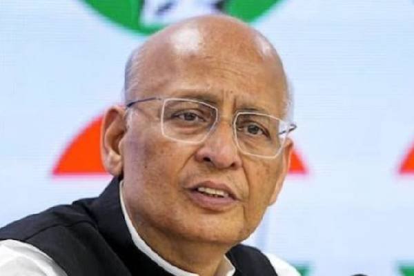 Abhishek Manu Singhvi elected to Rajyasabha unopposed - Telugu360
