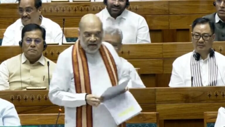 संसद में बोले गृह मंत्री अमित शाह-पहलगाम हमले में शामिल तीनों आतंकी ऑपरेशन महादेव में मारे गए