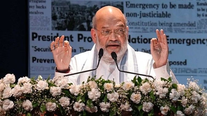 आपातकाल की पूर्व संध्या पर बोले केंद्रीय गृहमंत्री अमित शाह-कांग्रेस को अधिकार नहीं है लोकतंत्र पर सवाल उठाने का
