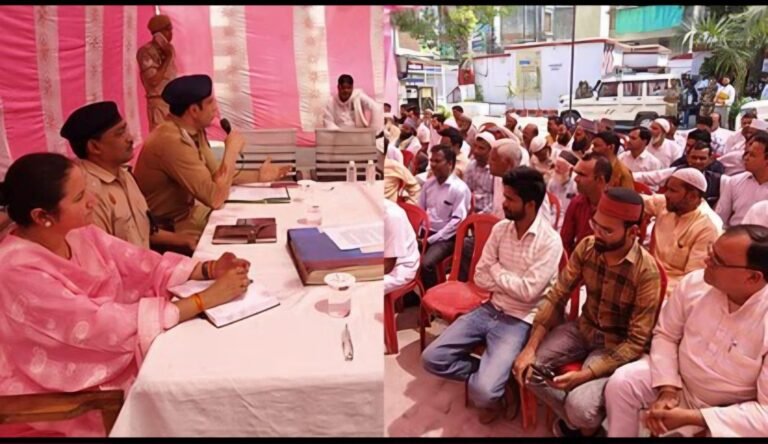 संभल के सीओ अनुज चौधरी फिर चर्चा में, पीस कमेटी की बैठक में कहा-ईद की सेवइयां खिलानी हैं तो आपको गुजिया भी खानी होगी