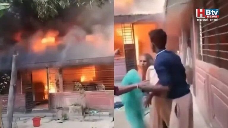 बांग्लादेश में हिंदुओं के खिलाफ हिंसा जारी, एक हिंदू टीचर के घर में लगाई आग, परिवार ने भागकर बचाई जान