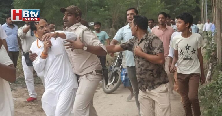 बंगाल में भाजपा प्रत्याशी सुवेंदु सरकार पर हमला, भागकर बचाई जान
