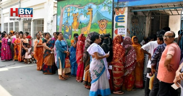 बंगाल और तमिलनाडु में बंपर वोटिंग