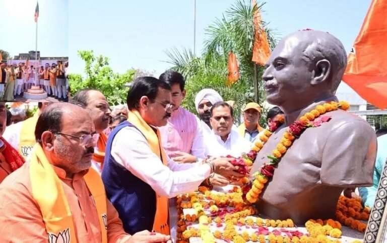 भाजपा के स्थापना दिवस पर बोले प्रदेश अध्यक्ष वीडी शर्मा-कांग्रेस ने कभी नहीं की मुस्लिम बहनों की चिंता, मोदीजी लेकर आए कानून