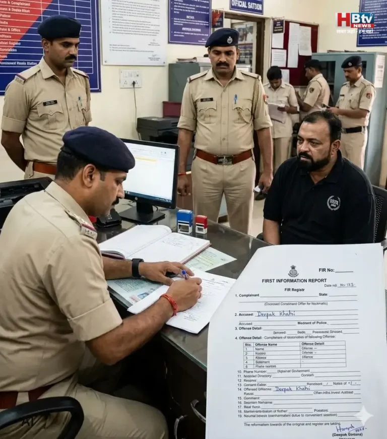 इंदौर में चेटीचंड के जुलूस में कांग्रेसी से भाजपाई बने दीपक खत्री ने किया विवाद, पहले पुलिस से भिड़े, फिर जुलूस में चल रहे युवकों से की मारपीट