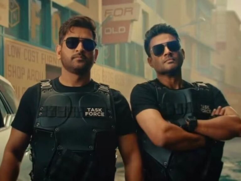 एक्टर आर माधवन के साथ द चेज के टीजर में नजर आए एमएस धोनी, हाथ में बंदूक और काले चश्मे ने सबको लुभाया