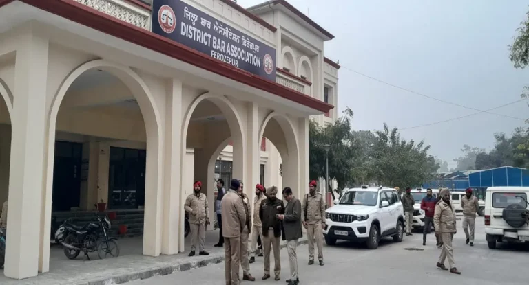 पंजाब में अलर्ट: फिरोजपुर कोर्ट को फिर मिली धमकी, परिसर खाली कराया गया