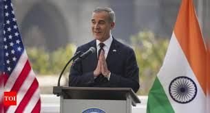 अमेरिकी राजदूत एरिक गार्सेटी का भारत को विदाई संदेश: "आप अविस्मरणीय हैं"