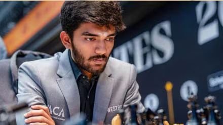 ग्रैंड चेस टूर 2025: डी. गुकेश ने मैग्नस कार्लसन को हराया, टूर्नामेंट में शीर्ष पर पहुंचे