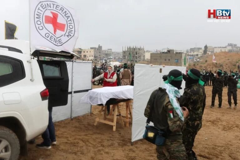 गाजा  में बंधकों के शवों की खोज शुरू: इजराइल ने मिस्र और आईसीआरसी को दी अनुमति