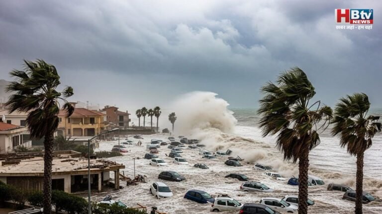 तूफान ‘हैरी’ का कहर: सिसिली से स्पेन तक मची तबाही, रिकॉर्ड बारिश और 32 फीट ऊंची लहरों से भूमध्यसागर थर्राया