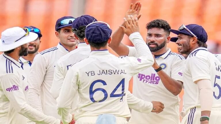 भारत ने वेस्ट इंडीज को पारी और 140 रनों से हराया, सिरीज में 1-0 की बढ़त