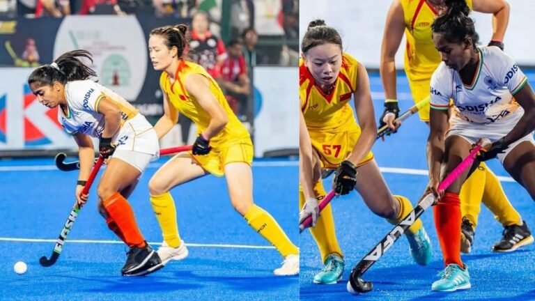 महिला एशियन चैंपियंस ट्रॉफी : भारत ने चीन को 3-0 से हराया