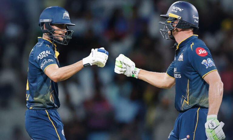 गुजरात टाइटंस ने लखनऊ सुपर जाएंट्स को सात विकेट से हराया, गिल-बटलर का चला जादू