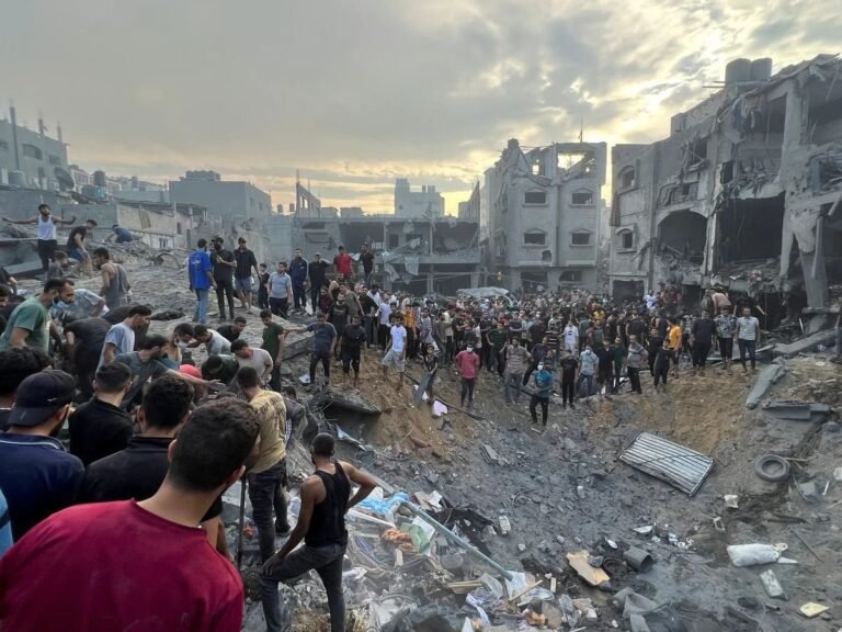 जबालिया रेफ्यूजी  कैंप पर इजराइली हमला; 20 से ज्यादा लोगों की मौत