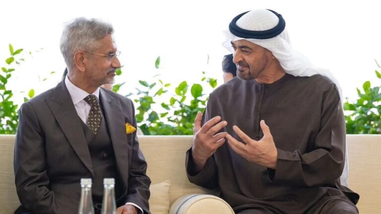 विदेश मंत्री एस. जयशंकर की अबू धाबी के क्राउन प्रिंस और अन्य अधिकारियों से महत्वपूर्ण मुलाकात