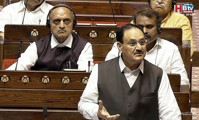 विदेश मंत्री के बयान के दौरान विपक्ष के हंगामे पर भड़के जेपी नड्डा, कहा- इनकी रुचि केवल हुड़दंग मचाने में