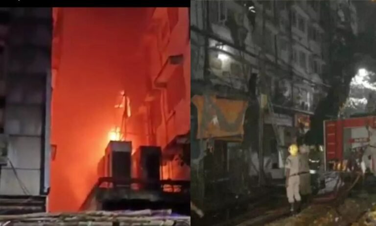 कोलकाता के मेचुआपट्टी इलाके के होटल में भीषण आग, 14 की मौत, कई घायल
