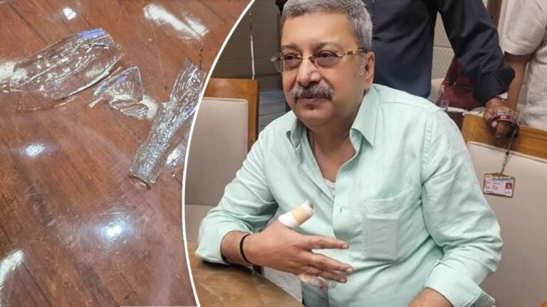 वक्फ संशोधन बिल पर जेपीसी की बैठक में हंगामा, गुस्से में टीएमसी सांसद ने तोड़ी कांच की बोतल, अंगूठे में लगी चोट