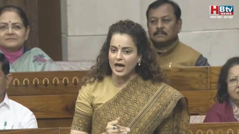 संसद में बोलीं कंगना रनौत-ईवीएम नहीं, दिलों को हैक करते हैं पीएम मोदी, प्रियंका गांधी पर भी साधा निशाना