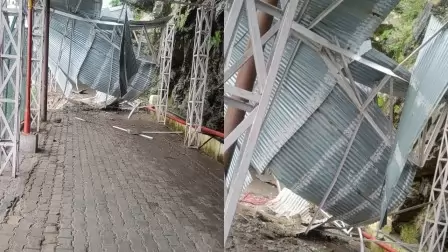 माता वैष्णो देवी मार्ग पर लैंडस्लाइड, 1 श्रद्धालु की मौत, 2 घायल