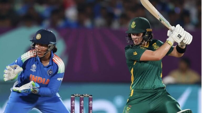 आईसीसी महिला विश्व कप: दक्षिण अफ़्रीका ने भारत को तीन विकेट से हराया