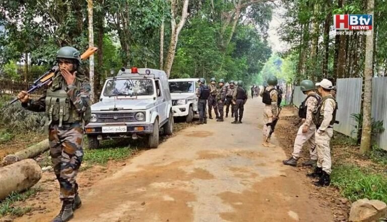 मणिपुर में छह उग्रवादी गिरफ्तार: रंगदारी मांगने और धमकाने के आरोप में कार्रवाई