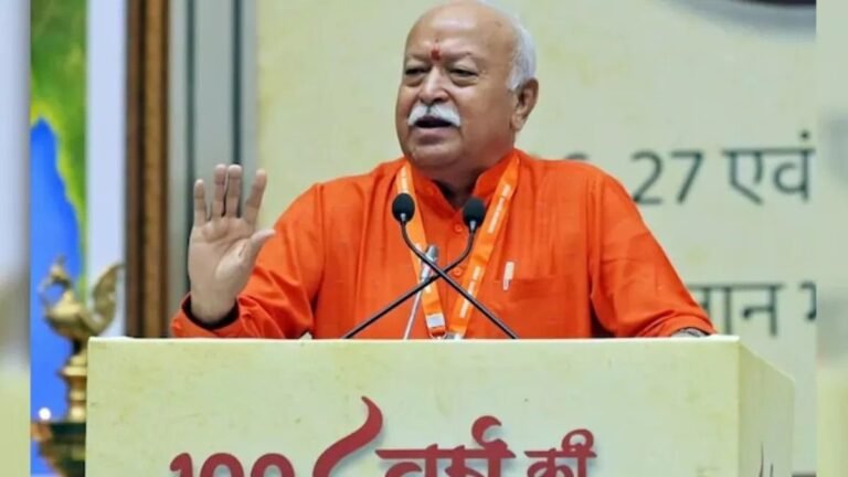 आरएसएस प्रमुख मोहन भागवत ने दिया फिर तीन संतान पर जोर, भाजपा से संबंधों को लेकर बोले-संघ नहीं लेता उनके फैसले
