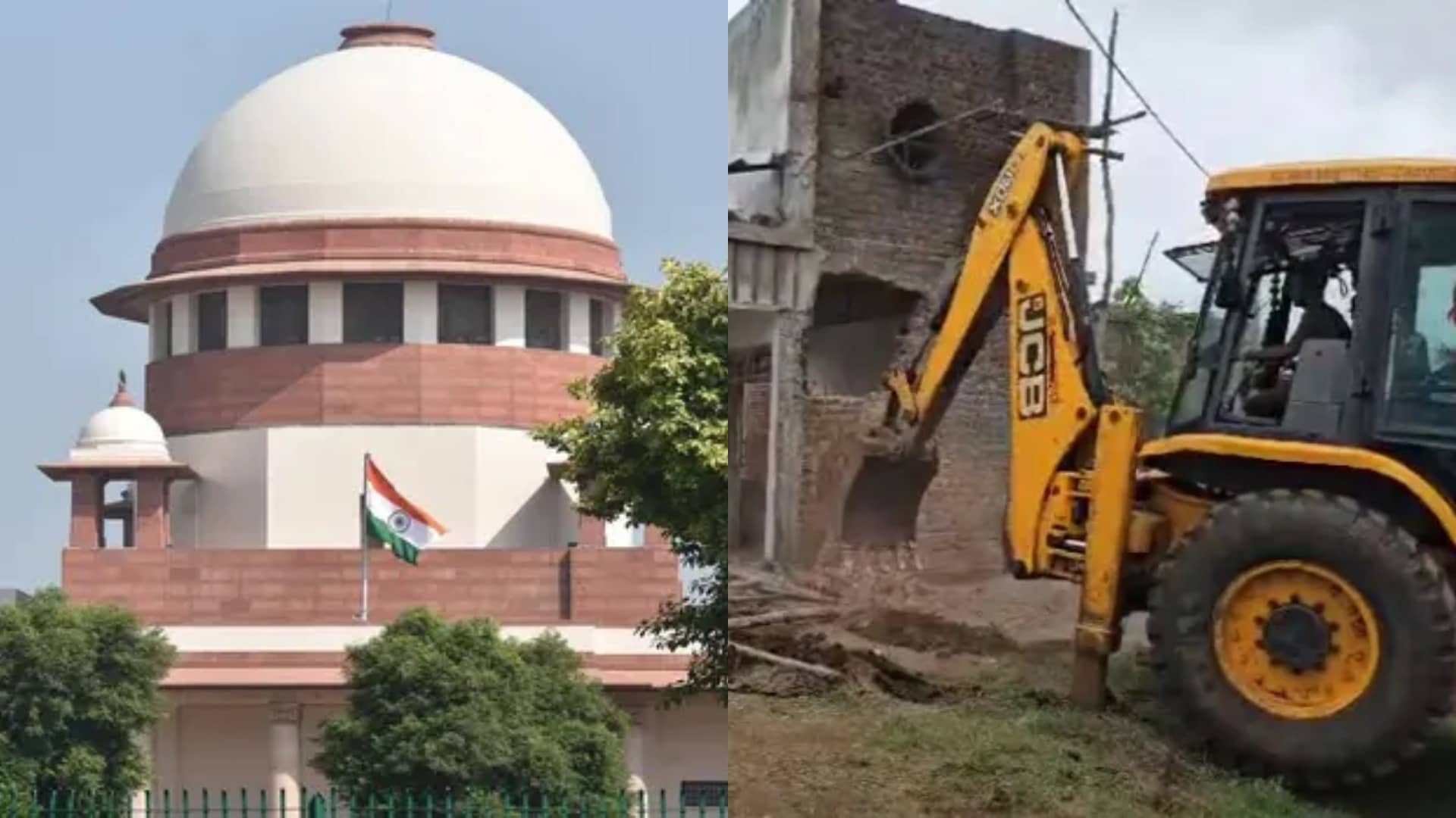 BIG BREAKING: बुलडोजर एक्शन पर अंतरिम रोक जारी, SC ने फैसला रखा सुरक्षित, बनेगी गाइडलाइन | Republic Bharat