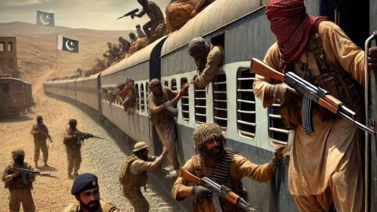 पाकिस्तान में बलोच आर्मी ने ट्रेन हाईजैक किया, यात्रियों को बंधक बनाया, छह सुरक्षाकर्मियों को मार डाला